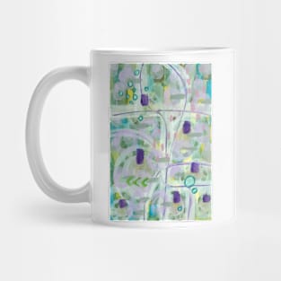 Acrylic Art Painting Original Artwork Abstract Mug